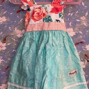 Vintage Cheeky Plum dress 2T